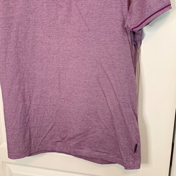 Ted Baker London Casanova Pocket Polo Casual Men's Purple Polo Shirt - Picture 7 of 9